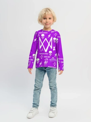 Детский лонгслив / WATCH DOGS 2