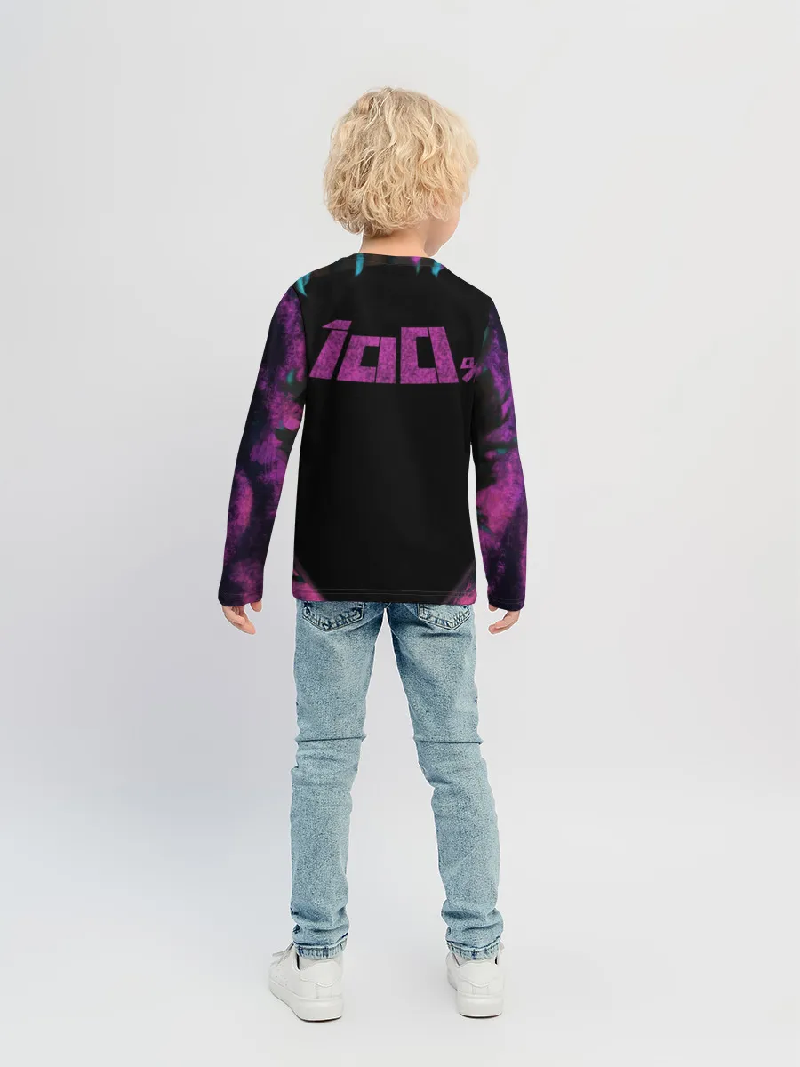 Детский лонгслив / Mob psycho 100 power