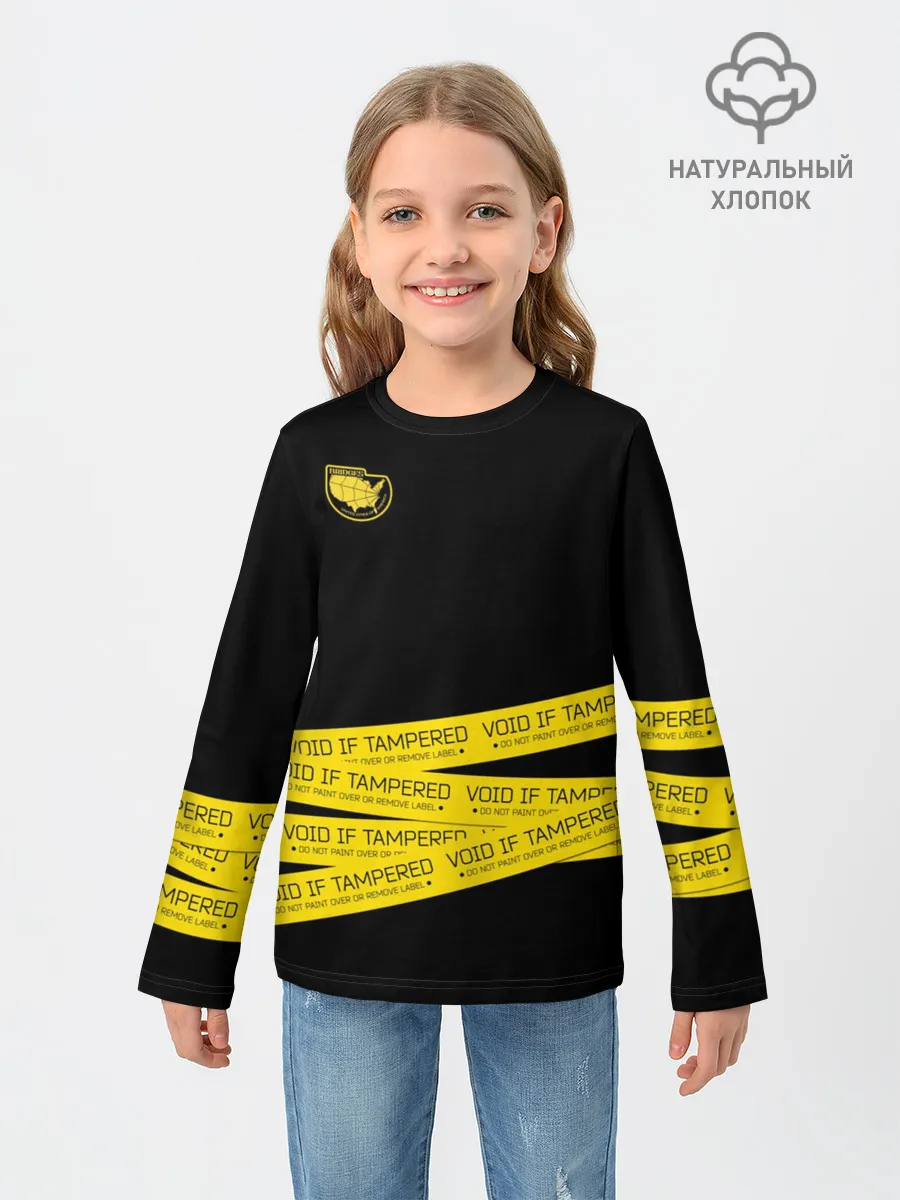 Детский лонгслив / VOID IF TAMPERED