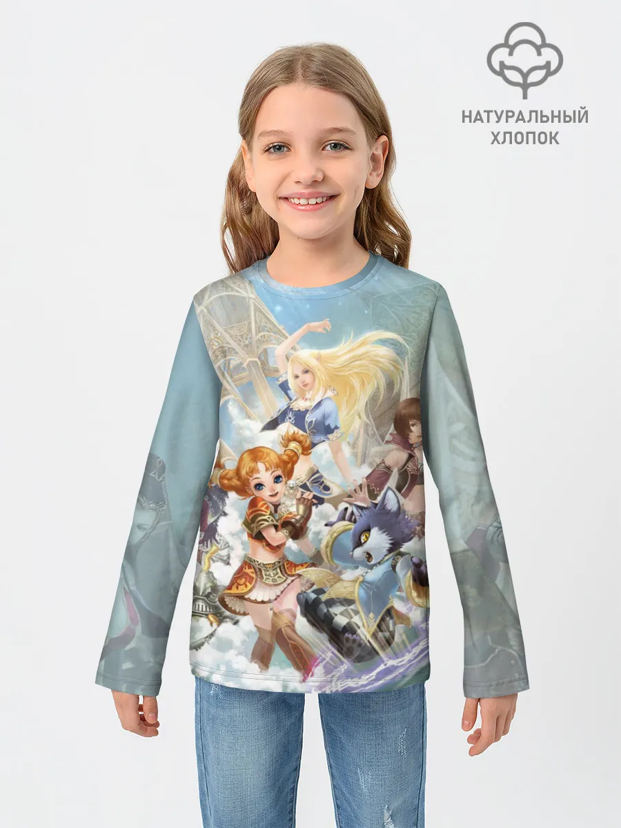 Детский лонгслив / La la la