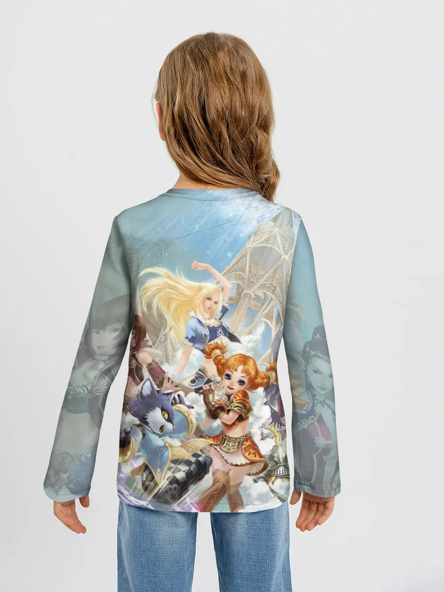 Детский лонгслив / La la la