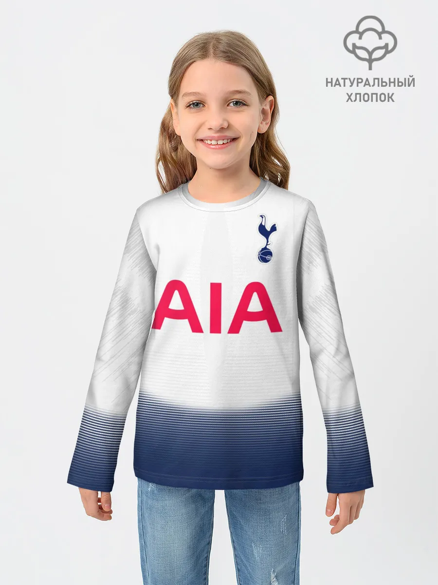 Детский лонгслив / Tottenham home 18-19