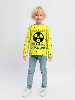 Детский лонгслив / Imagine Dragons radioactive
