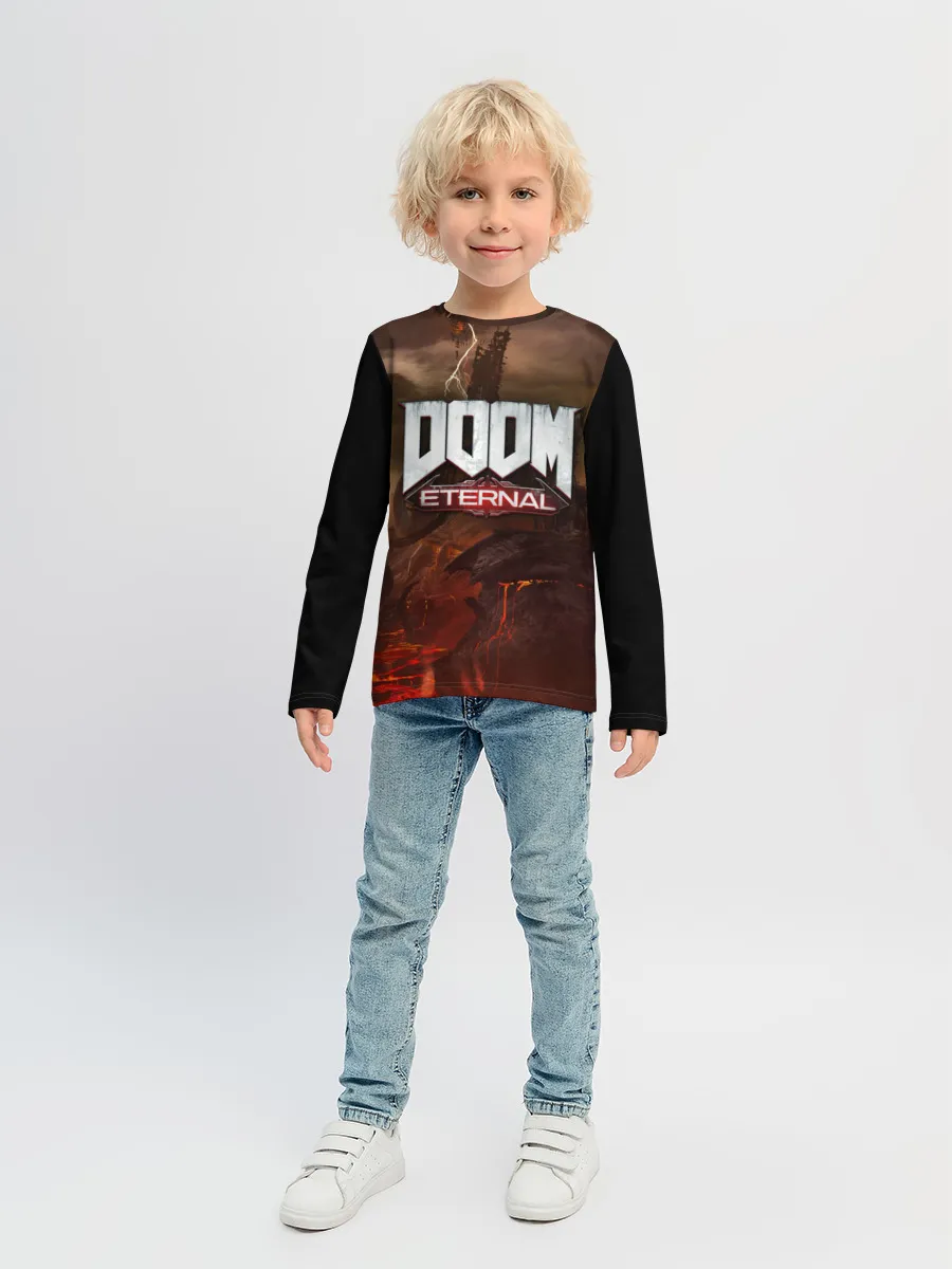 Детский лонгслив / DOOM Eternal