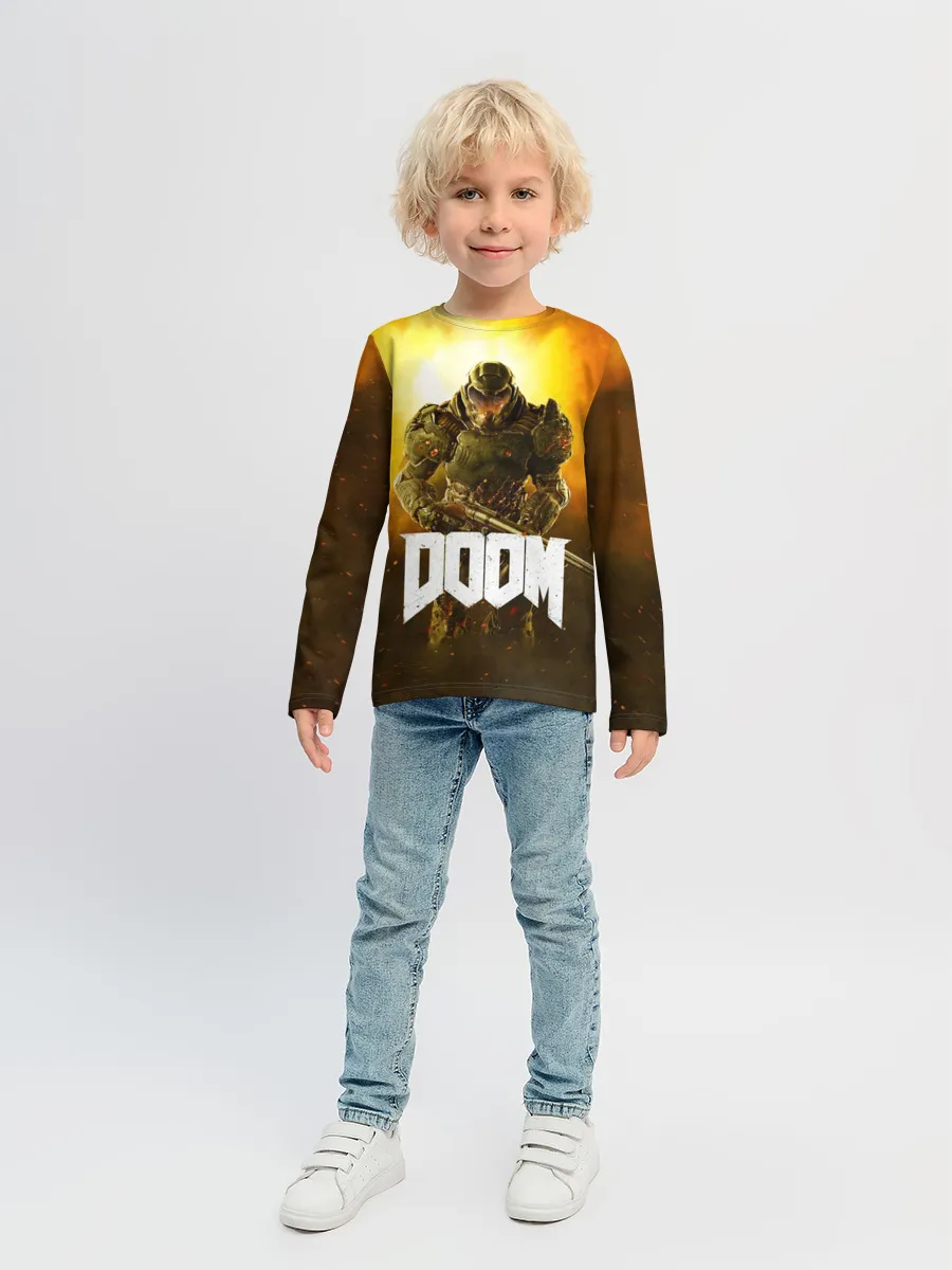 Детский лонгслив / DOOM 2016