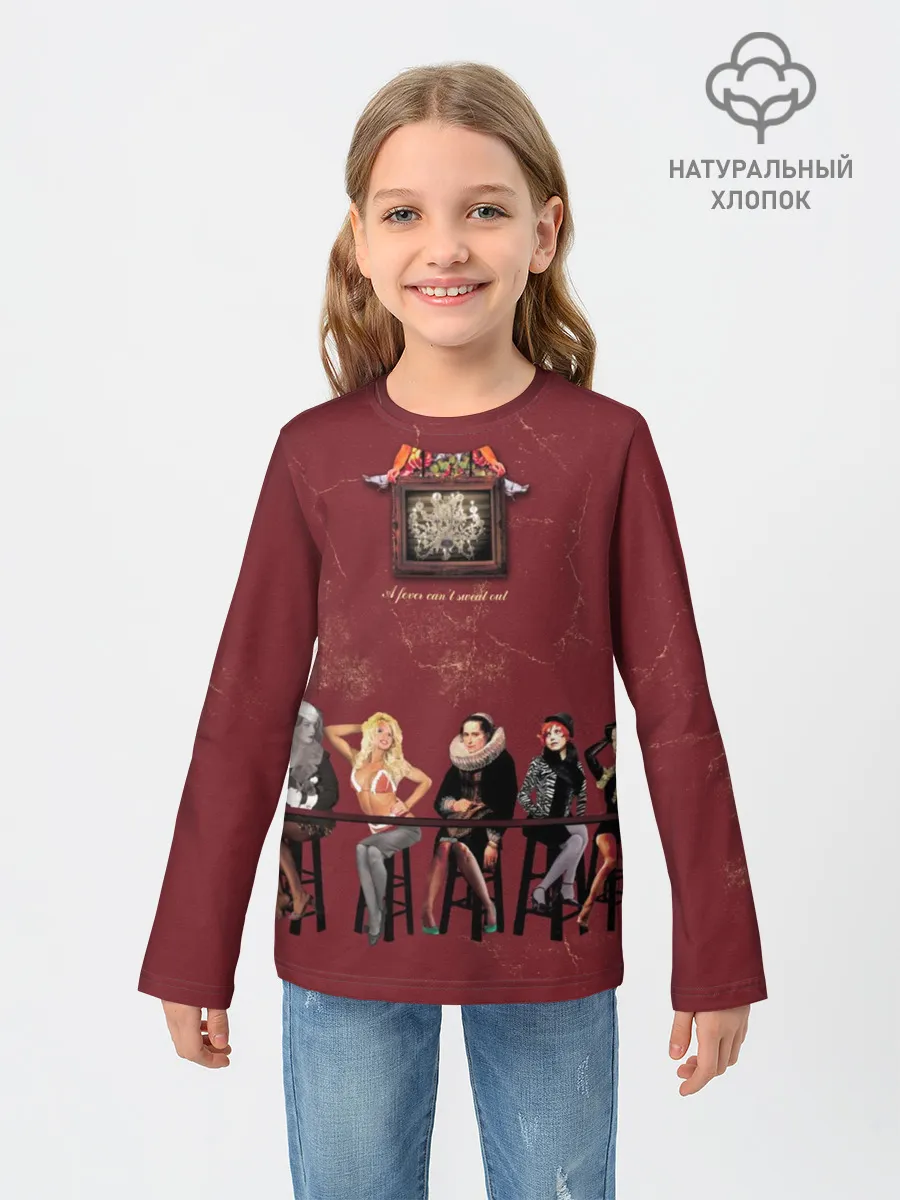 Детский лонгслив / A fever cant sweat out