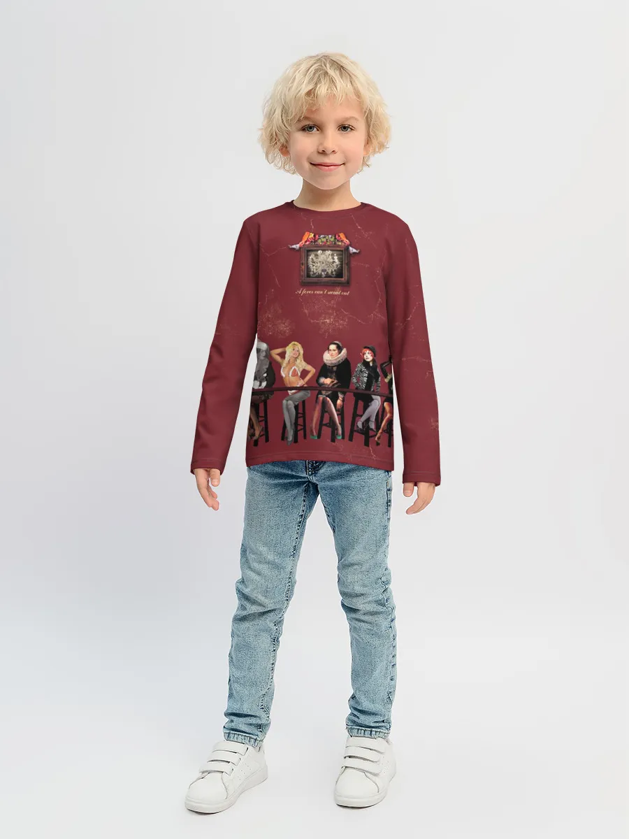 Детский лонгслив / A fever cant sweat out