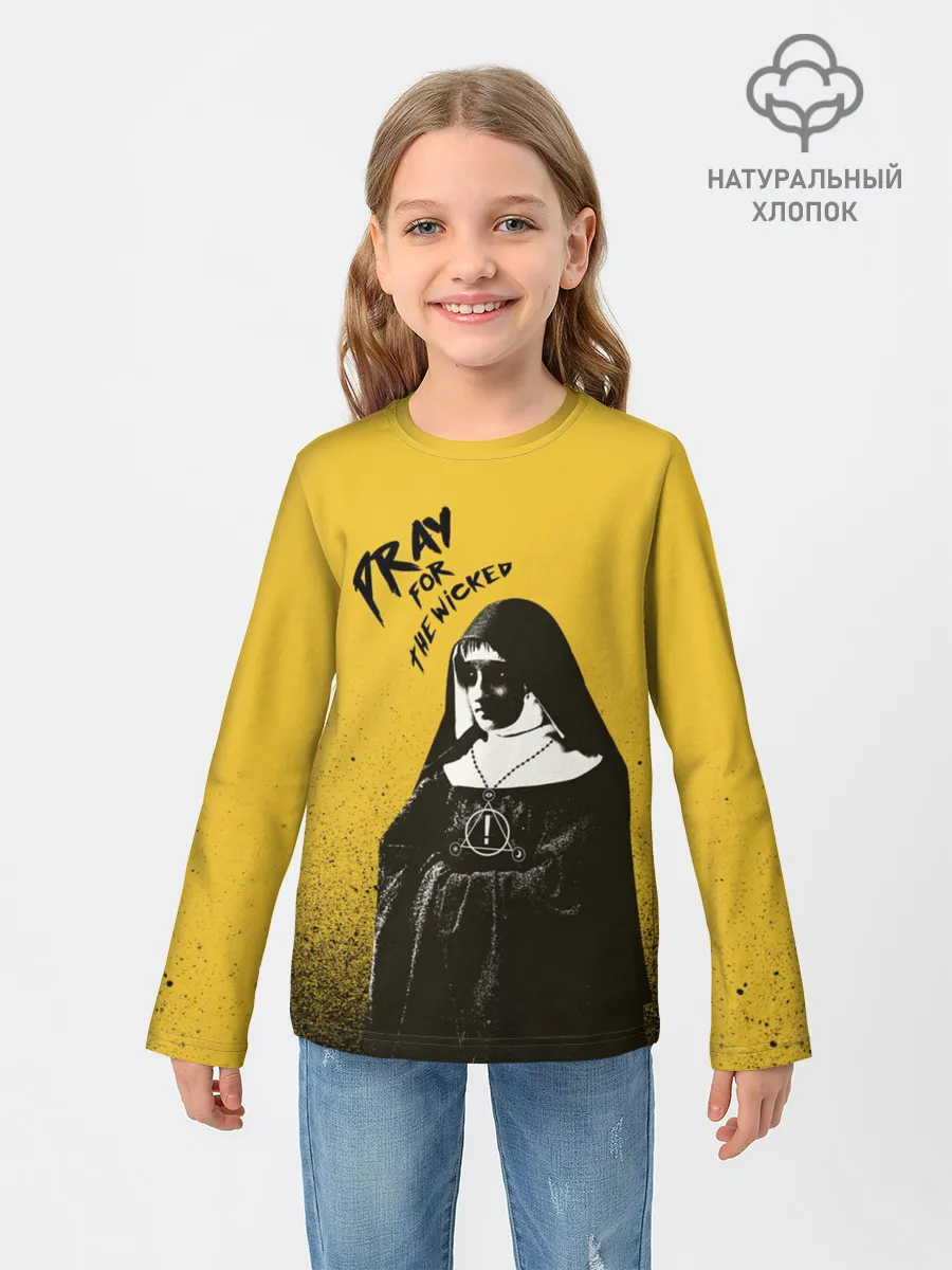 Детский лонгслив / Pray for the Wicked