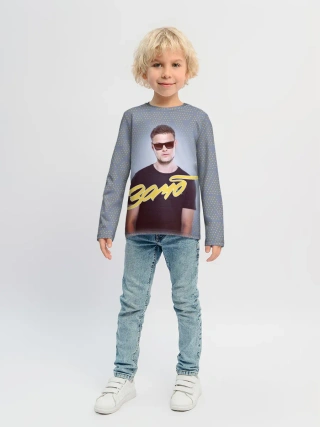 Детский лонгслив / Зомб