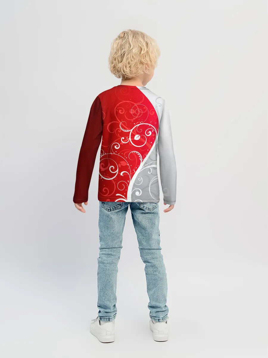 Детский лонгслив / КРУЖЕВО