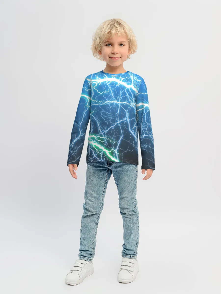 Детский лонгслив / РАЗРЯДЫ МОЛНИЙ
