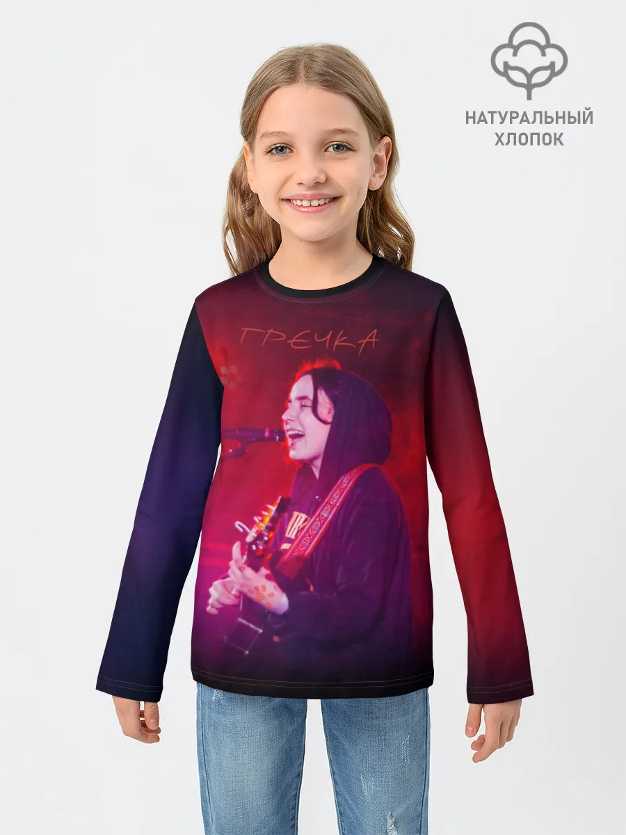 Детский лонгслив / Гречка