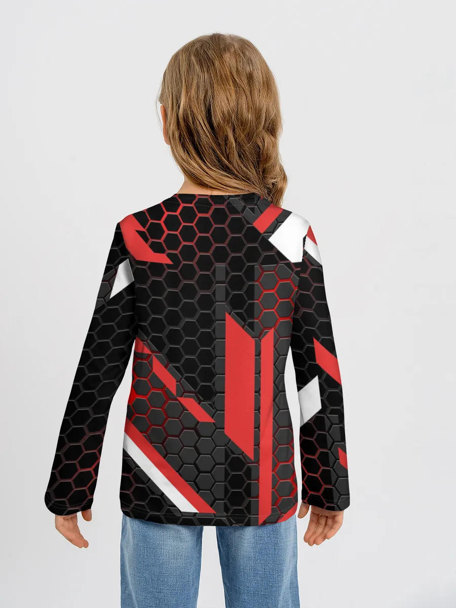 Детский лонгслив / CS GO CYREX 3D | КС ГО САЙРЕКС