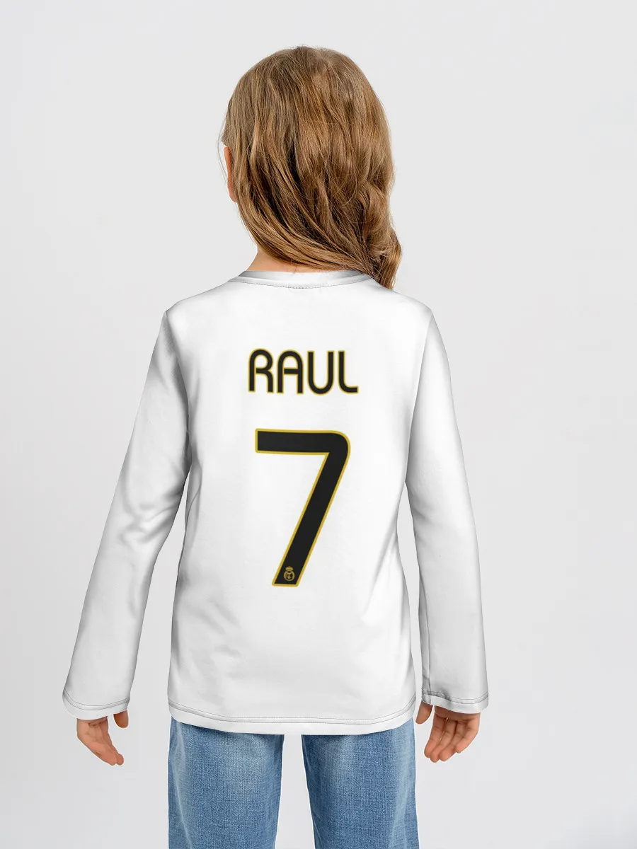 Детский лонгслив / Рауль Реал Ретро