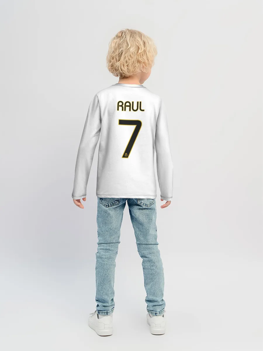 Детский лонгслив / Рауль Реал Ретро