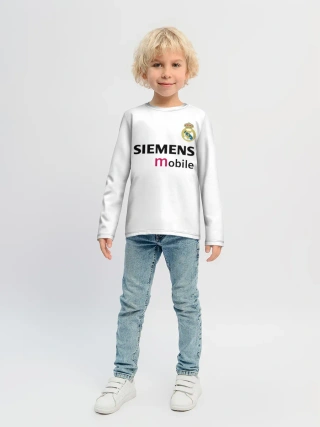 Детский лонгслив / Зидан Реал Ретро