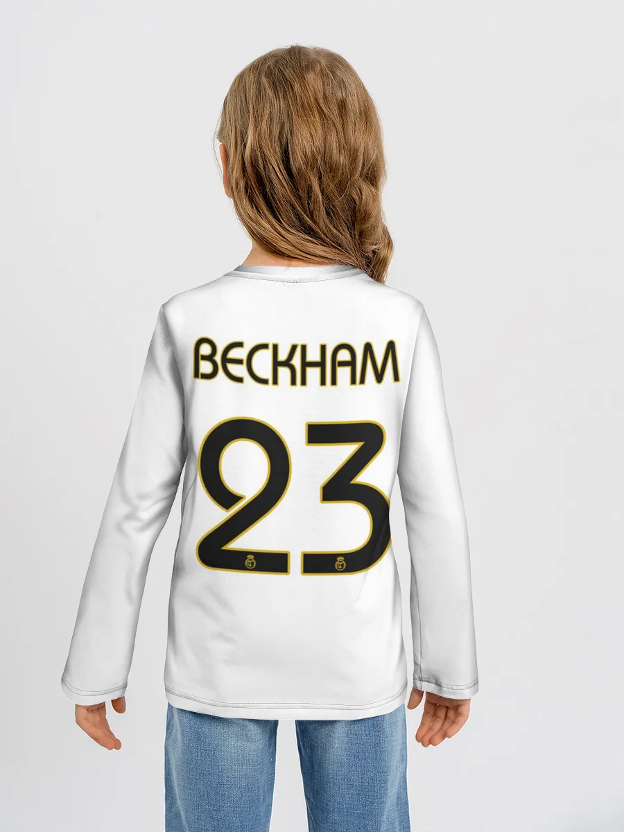 Детский лонгслив / Бекхэм Реал Ретро