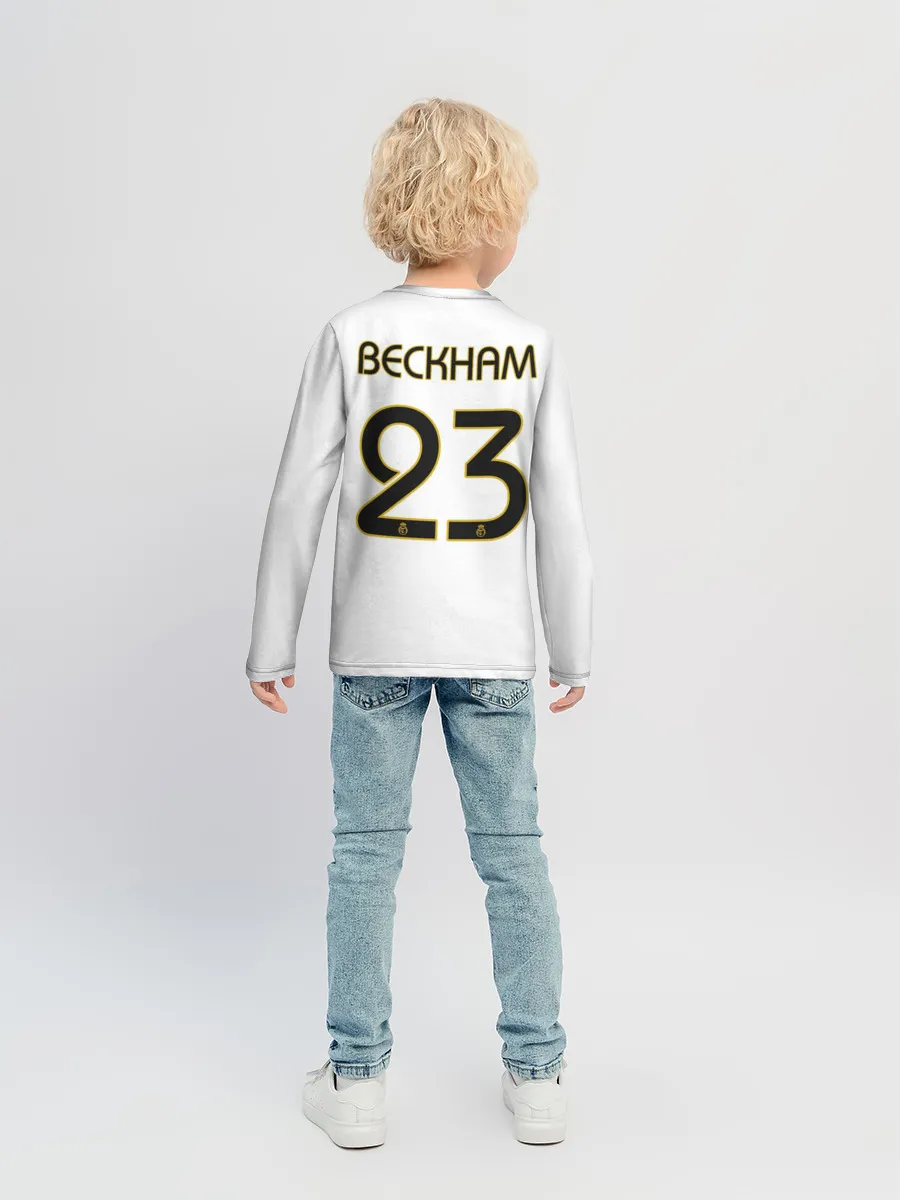 Детский лонгслив / Бекхэм Реал Ретро