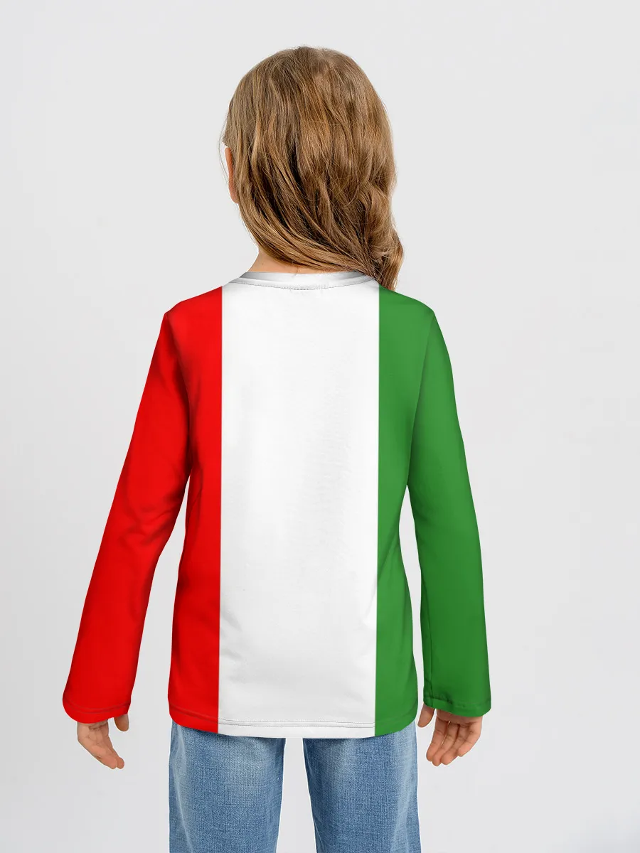 Детский лонгслив / Ronaldo Juventus Italy