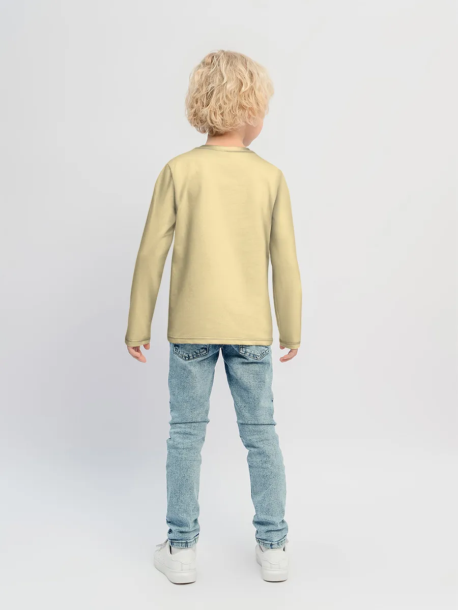 Детский лонгслив / Лисичка с флейтой