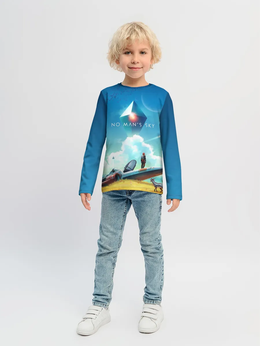 Детский лонгслив / No Man’s Sky - Atlas Rises