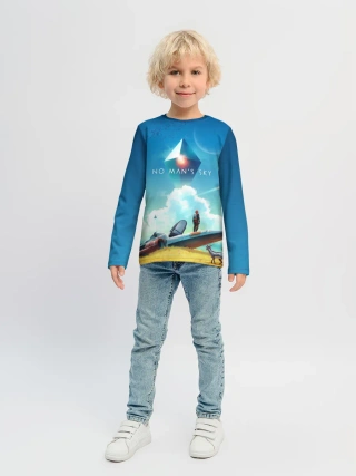 Детский лонгслив / No Man’s Sky - Atlas Rises