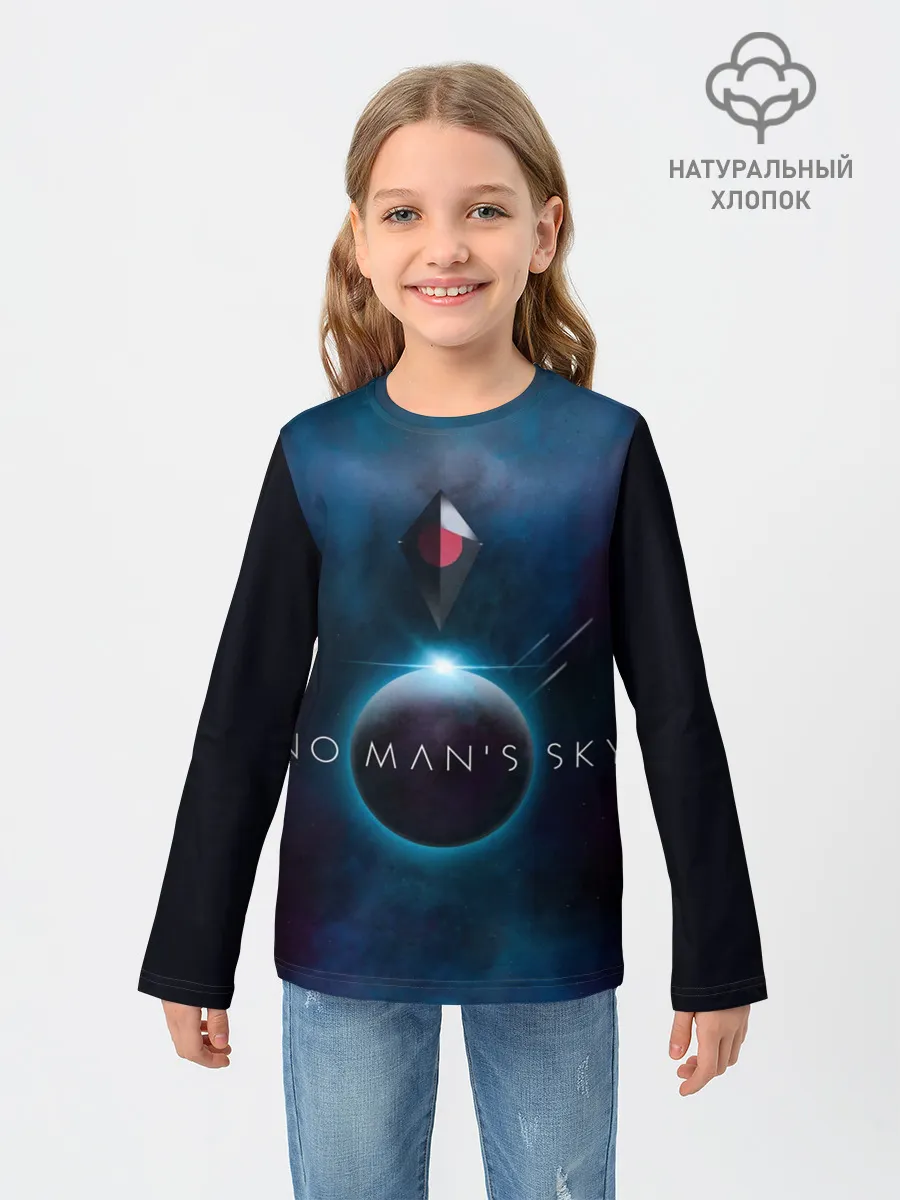 Детский лонгслив / No Man’s Sky