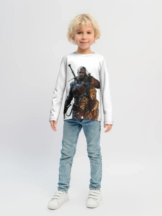 Детский лонгслив / The Witcher