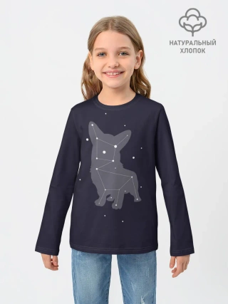Детский лонгслив / Корги