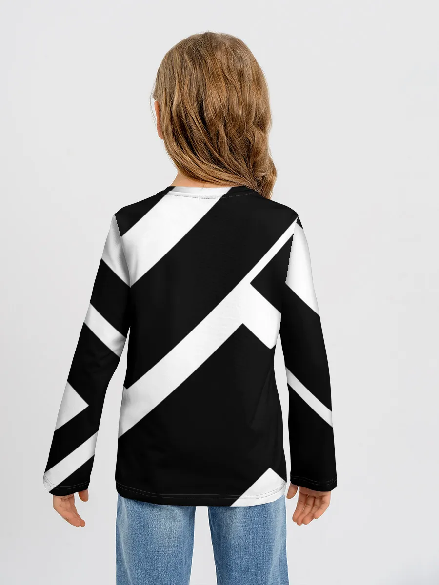 Детский лонгслив / Geometry