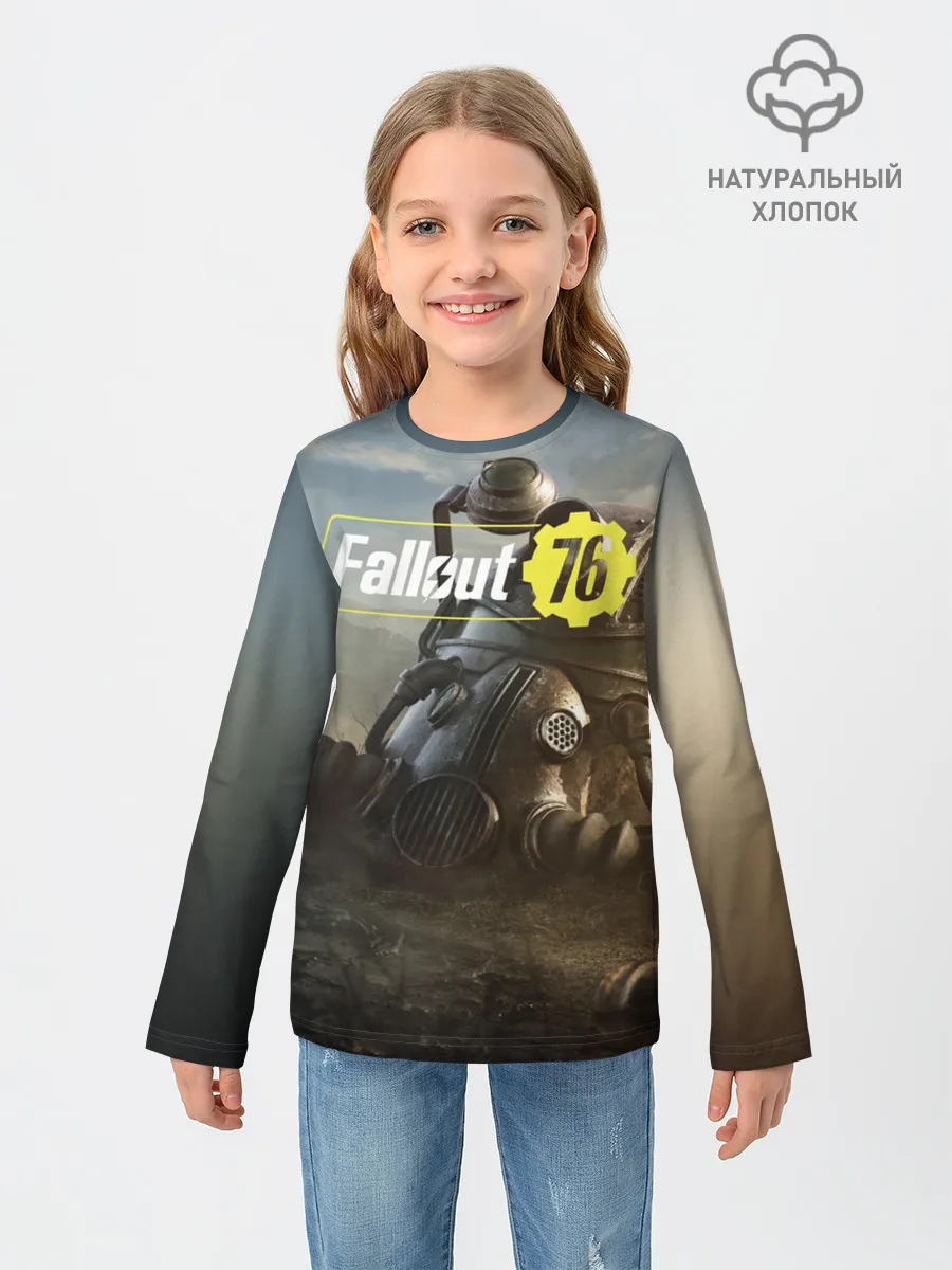 Детский лонгслив / Фаллаут 76