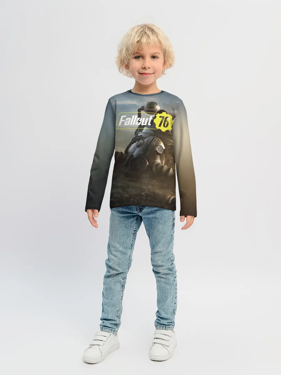 Детский лонгслив / Фаллаут 76