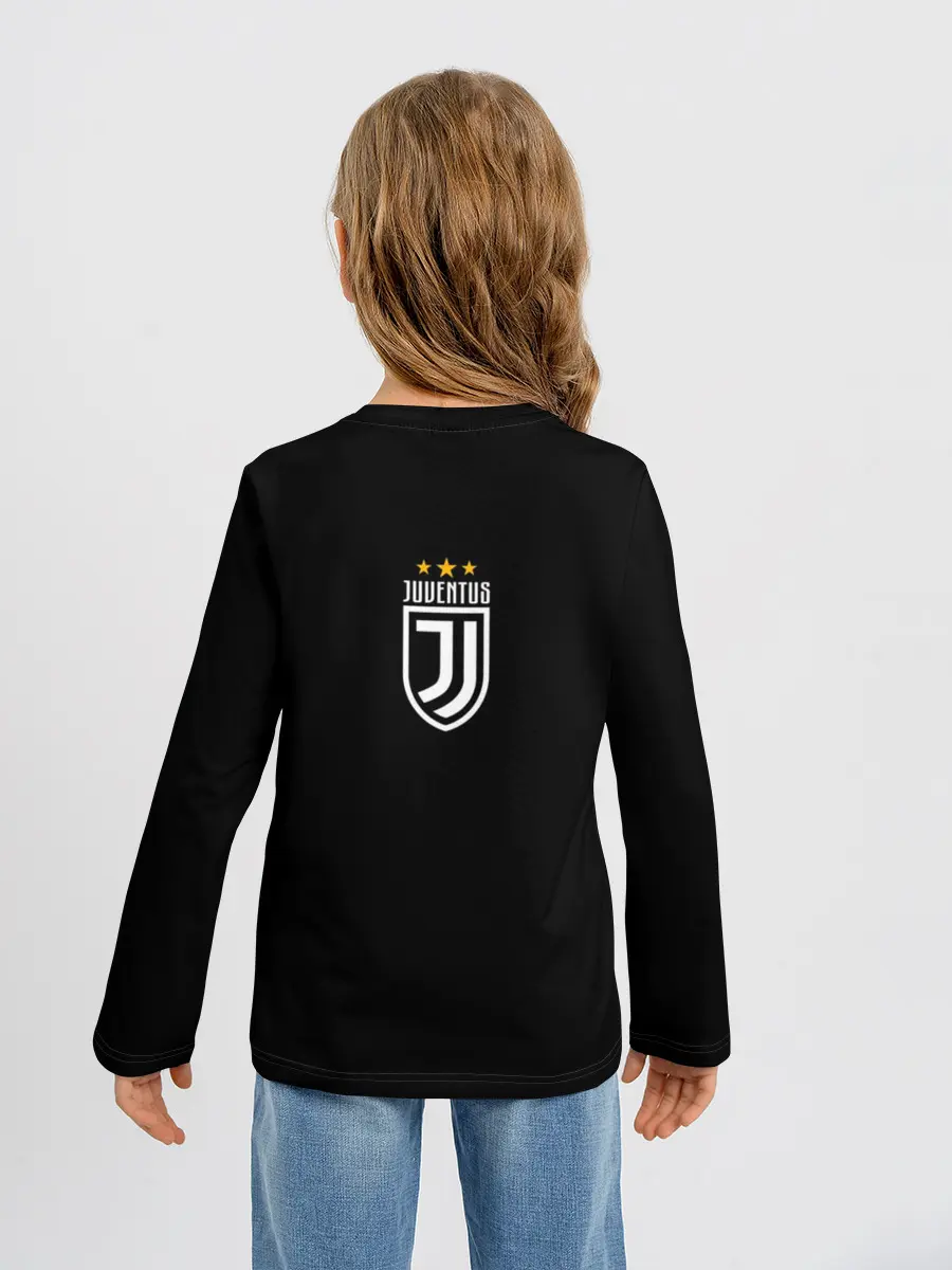 Детский лонгслив / Cristiano Ronaldo. Juventus