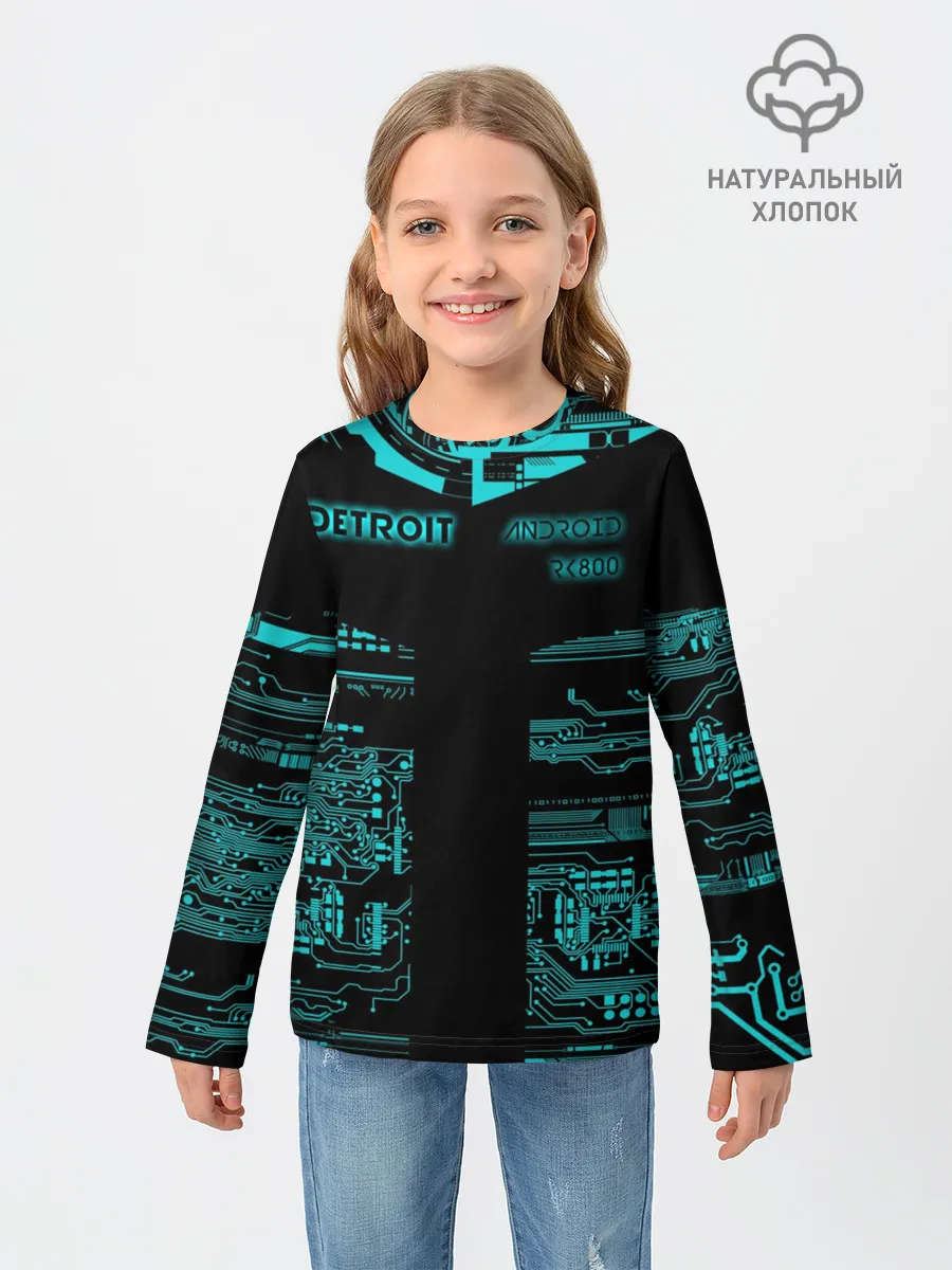Детский лонгслив / Detroit become human