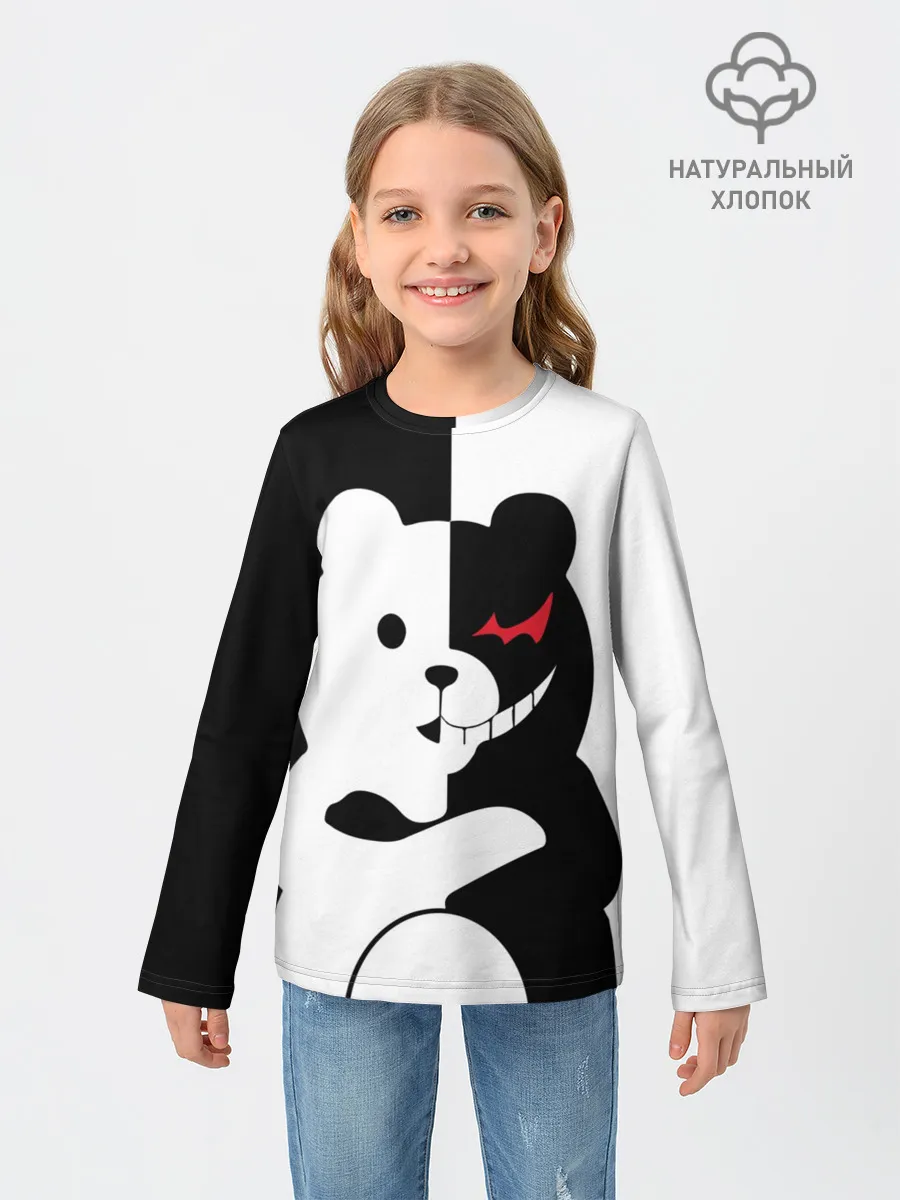 Детский лонгслив / MONOKUMA / МОНОКУМА