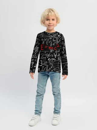 Детский лонгслив / ФОРМУЛЫ ФИЗИКА