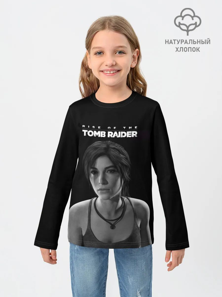 Детский лонгслив / Rise if The Tomb Raider