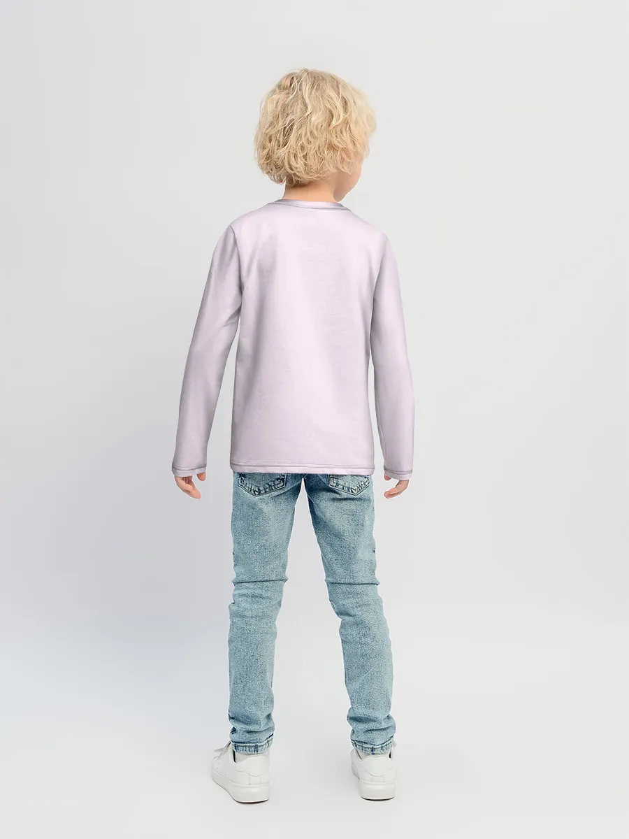 Детский лонгслив / Дракон-Горничная Кобаяши