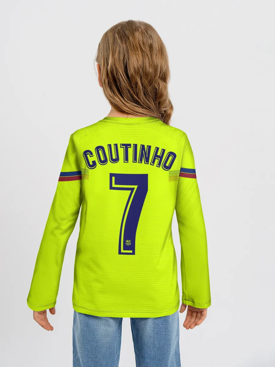 Детский лонгслив / Coutinho away 18-19