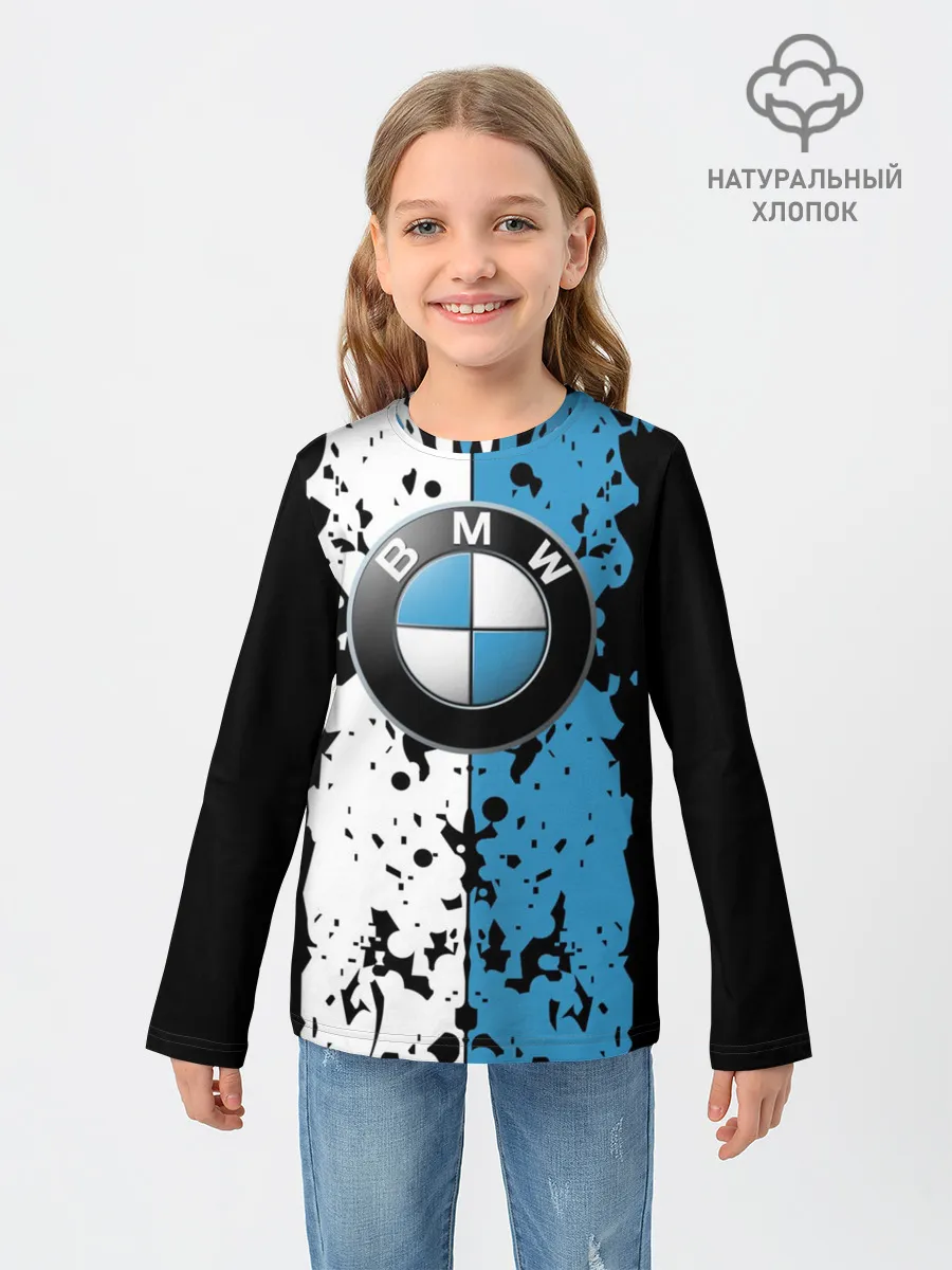 Детский лонгслив / BMW sign
