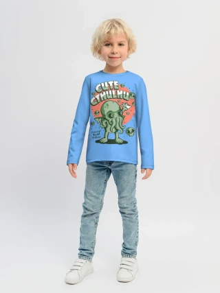 Детский лонгслив / Ктулху