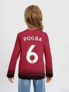 Детский лонгслив / Погба Манчестер 18-19