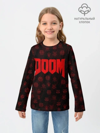 Детский лонгслив / DOOM | ДУМ