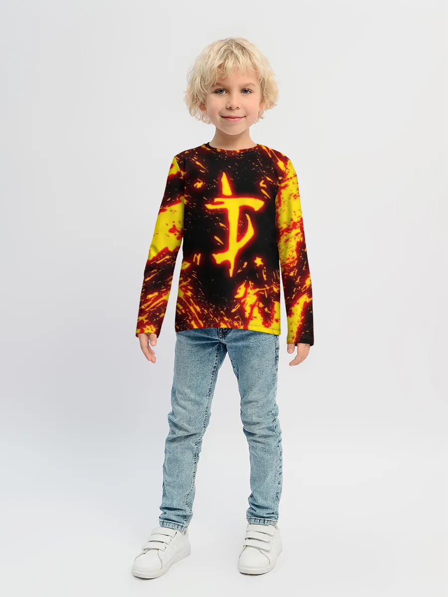 Детский лонгслив / DOOM THE CRUCIBLE | ДУМ