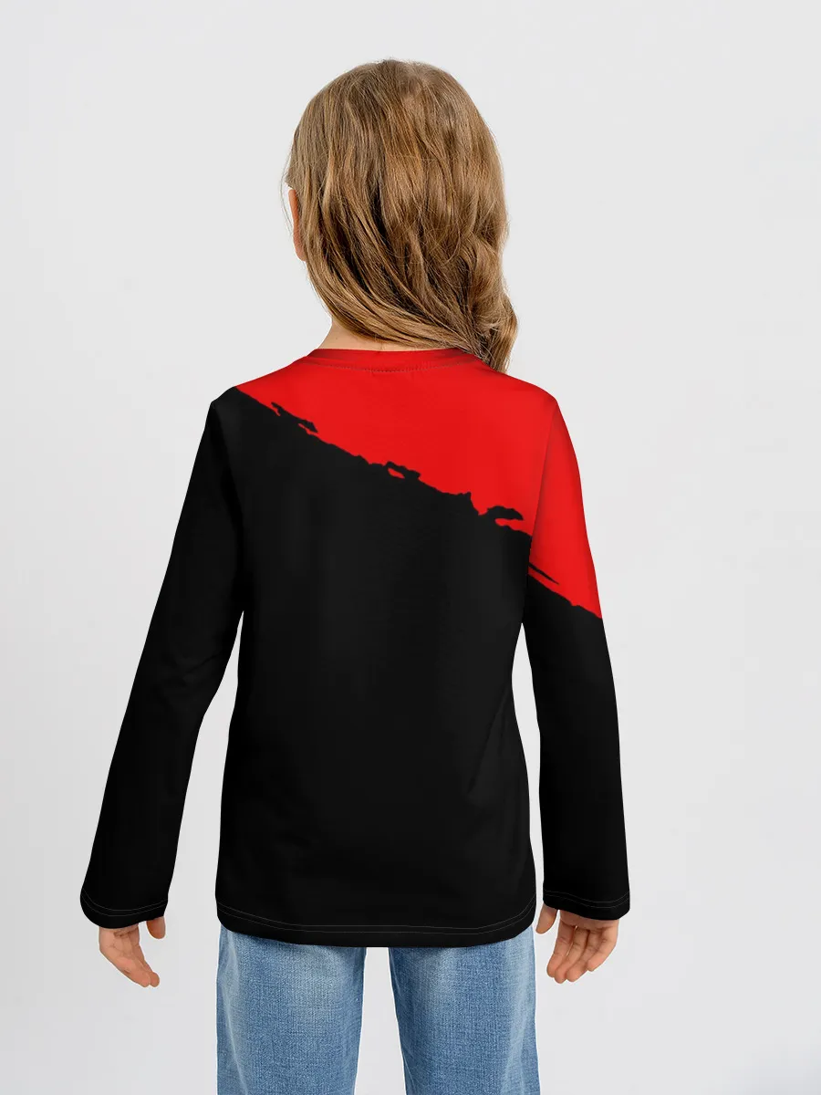 Детский лонгслив / Floss like a boss