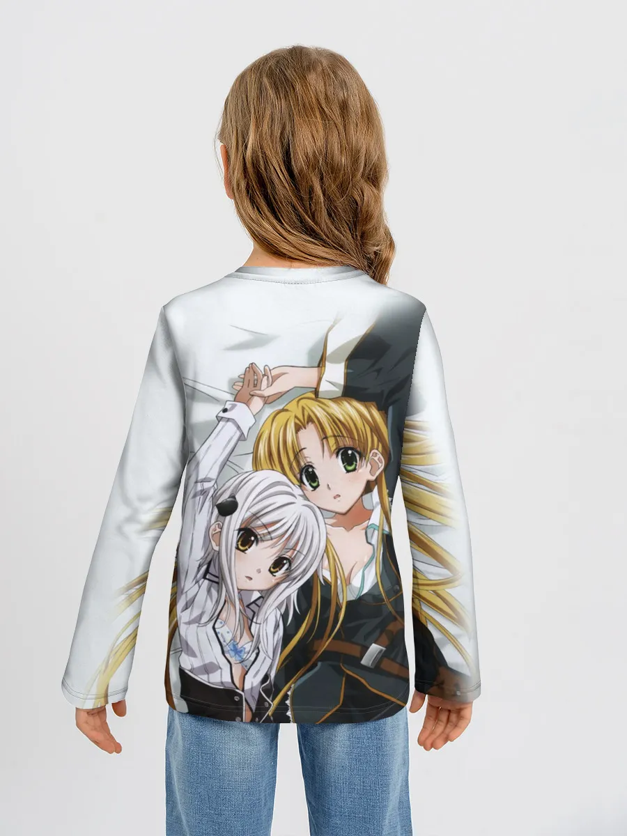 Детский лонгслив / High School