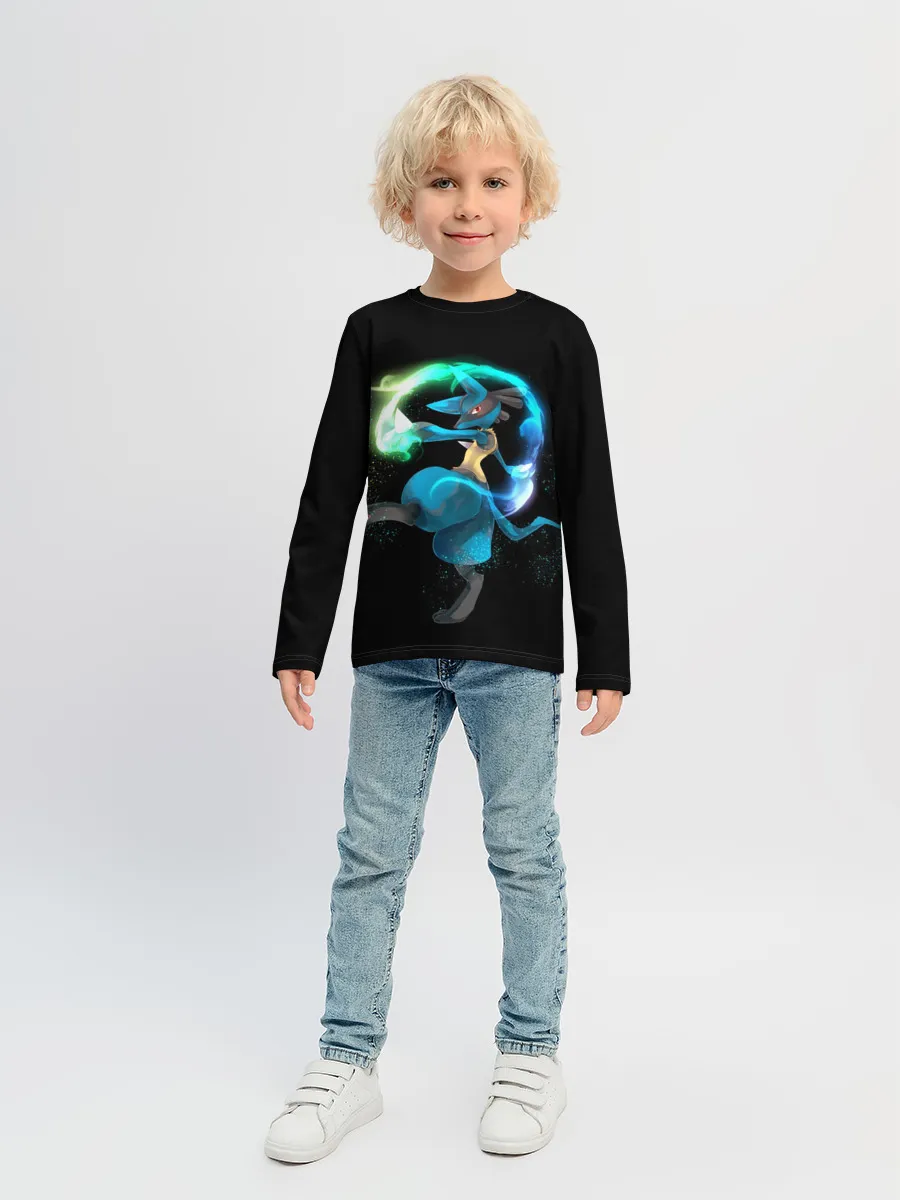 Детский лонгслив / Pokemon art