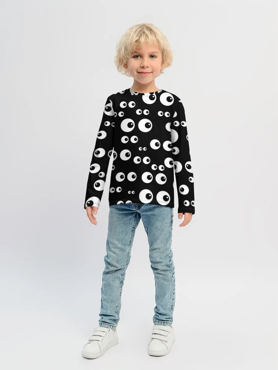 Детский лонгслив / Глаза