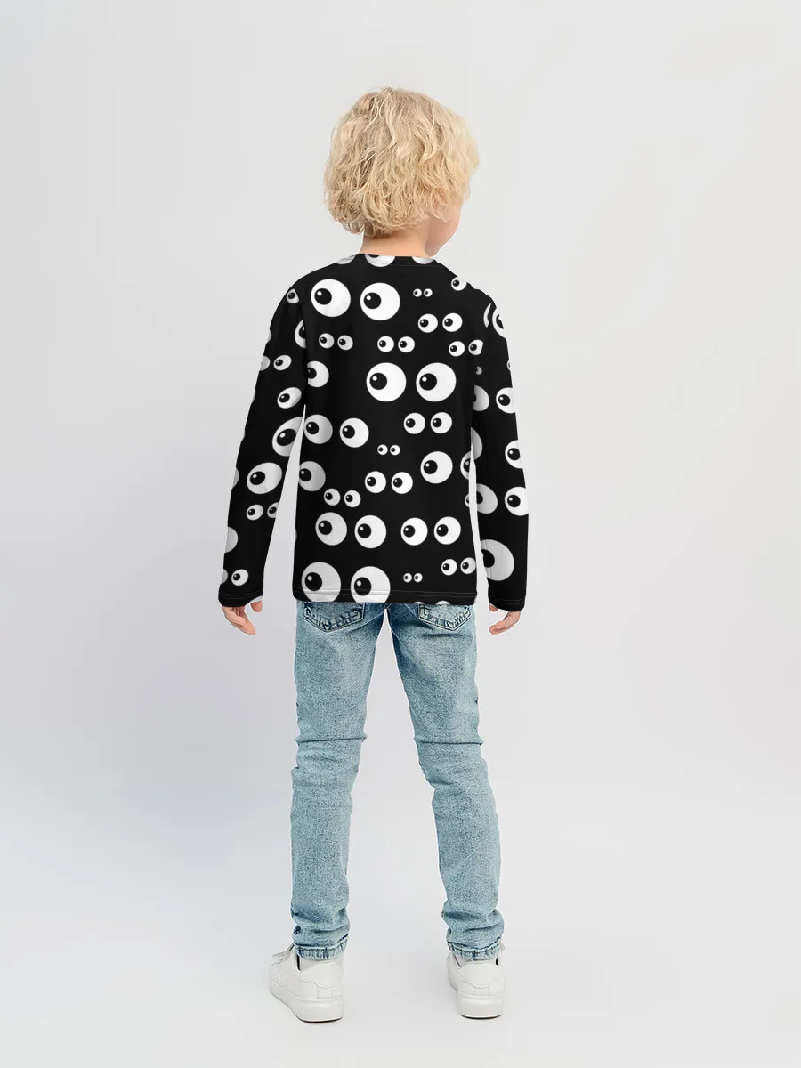 Детский лонгслив / Глаза