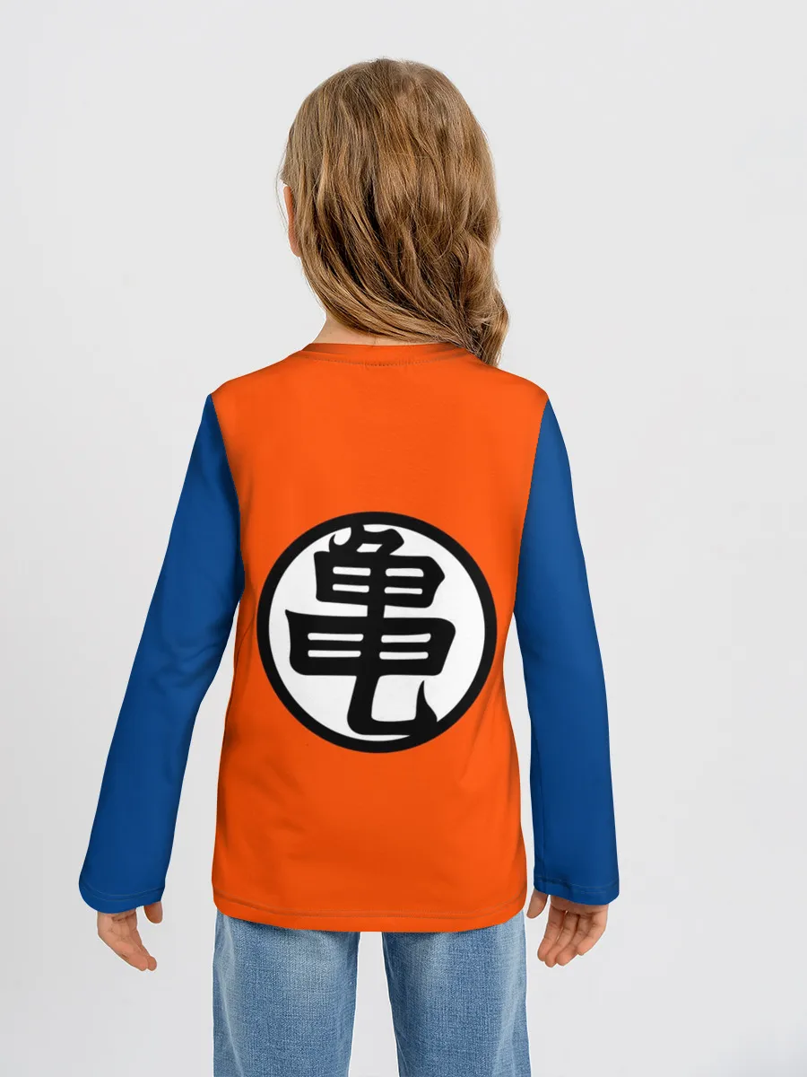 Детский лонгслив / KAME SENIN KANJI